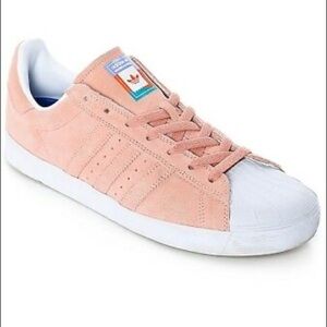 NWOB Adidas Superstar Vulc Adv Pink Skate Shoes